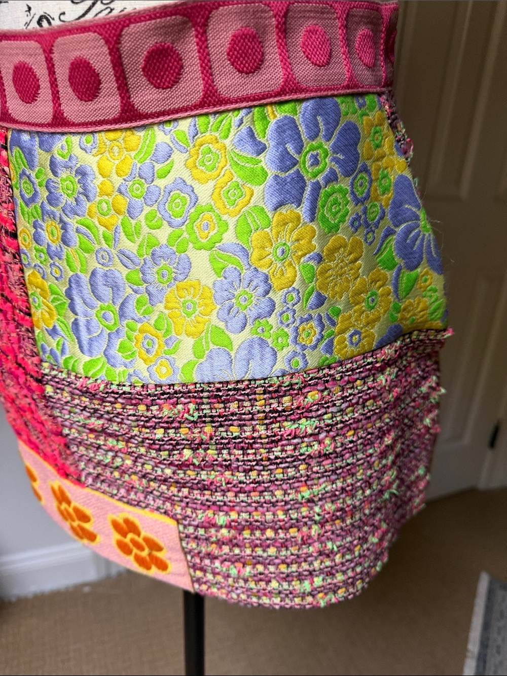 Moschino Multicolor Patchwork Mini Skort - Picture 6 of 16